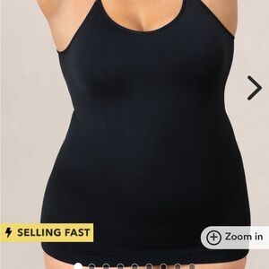 Shapermint Black Seamless Shapewear Camisole